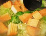 白菜とあつあげのたいたん作り方5写真