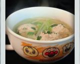 ■糖質制限■豚ひき肉ニラ肉団子♪簡単鍋に作り方3写真