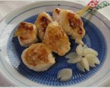 **焼鳥ササミの生姜あんダレ串焼き風**作り方6写真