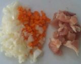 食欲そそるチキンピラフ作り方1写真