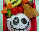 お弁当に☆ジャックのハロウィンおにぎり☆作り方7写真