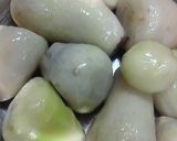 とろみが美味しい里芋の味噌煮♥作り方1写真