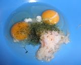 岩下の新生姜入り卵焼き作り方1写真