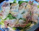 【二度美味しい！】豚バラと野菜の蒸し物作り方4写真