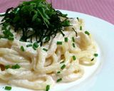 簡単ランチ*カルボナーラうどん作り方10写真