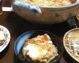 土鍋で〜親子ラーメン♪作り方7写真