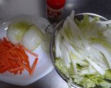 簡単！千切り白菜の豆乳スープ作り方1写真