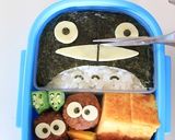簡単　トトロキャラ弁作り方13写真