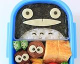 簡単　トトロキャラ弁作り方11写真