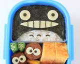 簡単　トトロキャラ弁作り方14写真