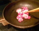 冷めても美味しい牛肉のニンニク醤油炒め作り方2写真