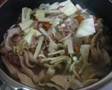 我が家の豚汁（酒粕入り）作り方4写真