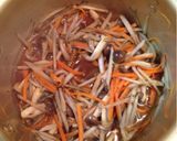 ＊根菜ときのこのきんぴらサラダ＊作り方4写真