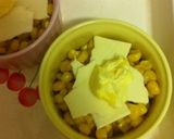チーズバターコーン♪作り方1写真
