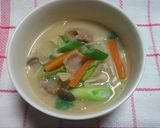 我が家の豚汁（酒粕入り）作り方12写真
