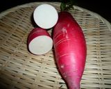 高菜と壬生菜のサラダ～秋　京都カフェ作り方4写真