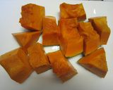 ひき肉とかぼちゃの煮物作り方1写真