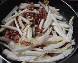 ベーコンと納豆のオイスター炒め作り方3写真