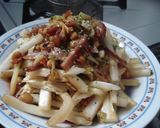 ベーコンと納豆のオイスター炒め作り方4写真