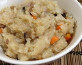 もち米不要！お餅で簡単中華風おこわ作り方6写真