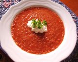 豆とビーツのスープ作り方3写真