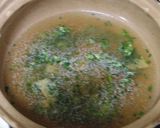雑炊（鶏鍋の残り使用）作り方1写真