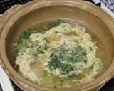 雑炊（鶏鍋の残り使用）作り方3写真