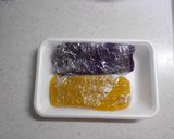 かぼちゃのケーキと紫いものケーキ作り方10写真