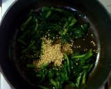 栄養満点＊春菊の胡麻ポン和え作り方3写真
