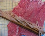 岩下の新生姜とごぼうを巻いた八幡巻作り方5写真