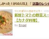 新鮮トマトの野菜スープ【カナダ料理】作り方8写真