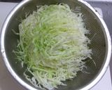 パパのキャベツカルパッチョ作り方1写真
