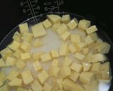 サツマイモの炊き込みご飯作り方3写真