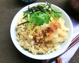 ダイエットこうや＆蓮根入り　油揚げご飯作り方11写真
