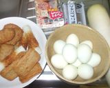 基本のおでん♪簡単大根ちくわ卵蒟蒻作り方1写真