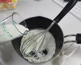 簡単！初心者が作る先混ぜホワイトソース作り方1写真