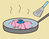 生姜入でぽかぽか☺☺肉巻きおにぎり作り方5写真