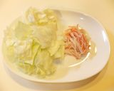 ＊キャベツとカニカマの卵スープ＊作り方1写真