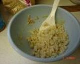パン粉クッキーカスタード味作り方1写真