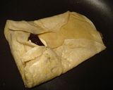 大麦粉のクレープ☆つぶあん＆バナナ包み作り方7写真