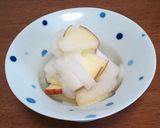 りんごと大根のフルーティーなます♪作り方4写真