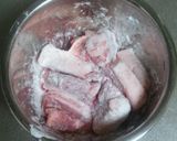 簡単!豚バラとナスとピーマンのピリ甘辛丼作り方3写真