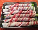 簡単アスパラの肉巻きフライ作り方1写真
