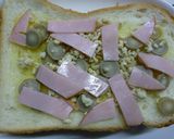 Dietこうや×牛蒡の焼肉たれトースト作り方4写真