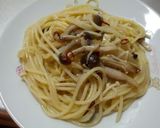 きのこのアーリオオーリオパスタ作り方5写真