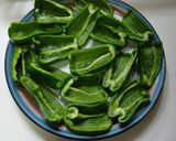 母の味!　ピーマンのいか詰め作り方3写真