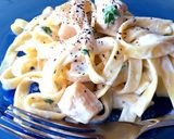 爽やか仕立てのレモンクリームパスタ作り方6写真