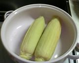 とうもろこしのゆで方（水から）作り方2写真