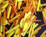 さつまいもと人参のスパイシーきんぴらஐஃ作り方3写真