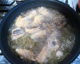 サバの揚げ焼き(香味甘だれかけ)作り方5写真